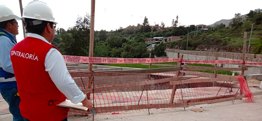 Contraloría advierte presuntas deficiencias en obra del malecón ribereño ejecutada por la Municipalidad Distrital de Torata