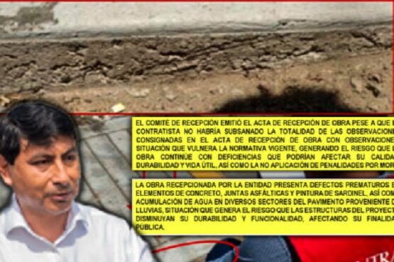 Municipio de Huanchaco recepcionó obra valorizada en casi S/ 9 millones sin que se subsanen todas las observaciones
