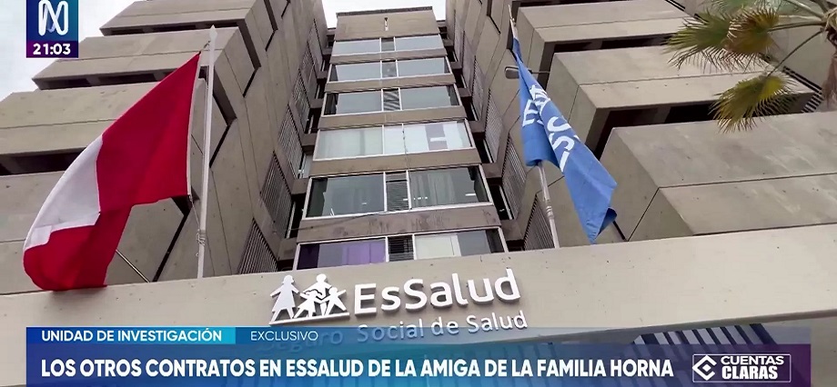 Los otros contratos en Essalud de la amiga de la familia Horna