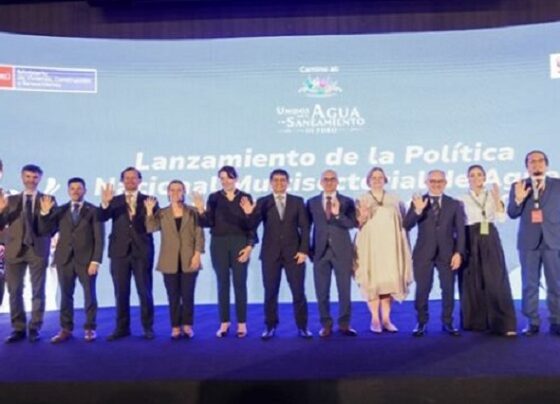 Ministerio de Vivienda lanza Política Nacional Multisectorial de Agua Potable y Saneamiento al 2050 para cerrar brechas en el país