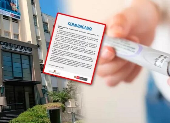 Minsa GARANTIZA abastecimiento de insulina para pacientes con diabetes tipo 1 y toma medidas urgentes