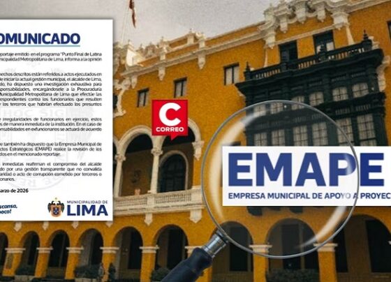 Municipalidad de Lima investiga a Emape tras millonario pago a empresario por obra que no habría realizado