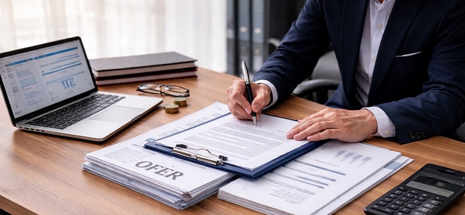 Firma pegada en la oferta económica: el criterio del Tribunal bajo la Ley 32069