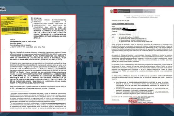 Denuncian presunto favorecimiento indebido en millonario proceso de obra en Juliaca