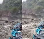 Sandia: obra del puente Chancharamani permanece abandonada y pone en riesgo a pobladores