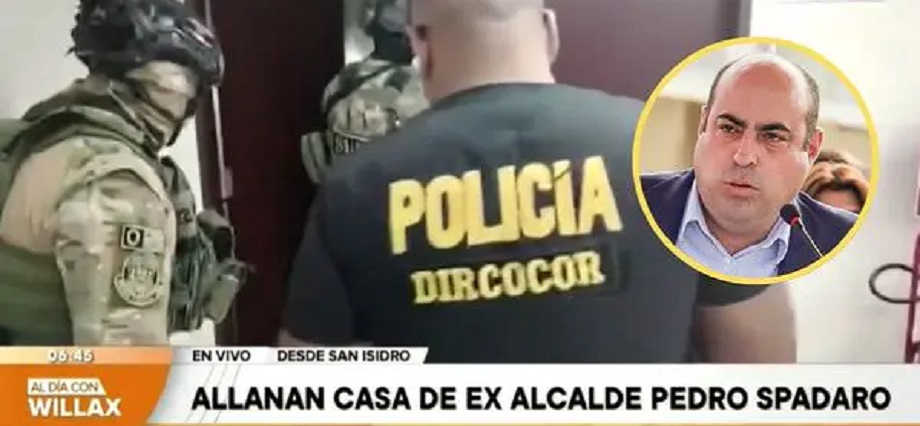 Allanan vivienda de Pedro Spadaro: Fiscalía y PNP ejecutan megaoperativo por presunta corrupción en Callao