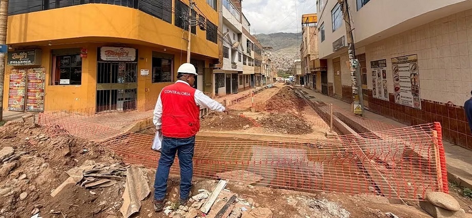Contraloría advierte pago de más de S/ 105 mil por obras deficientes en vías de Amarilis