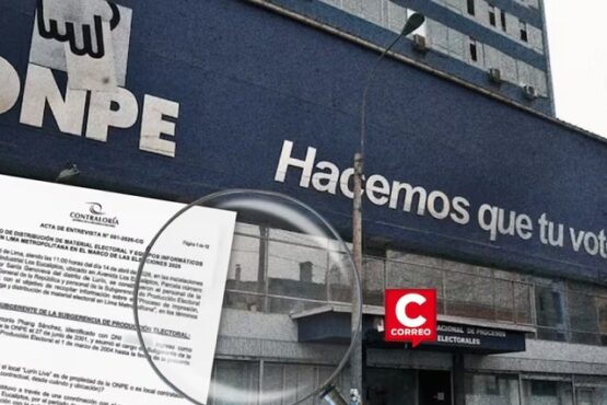 Contraloría revela que la ONPE sabía del riesgo de atraso en distribución electoral antes de los comicios