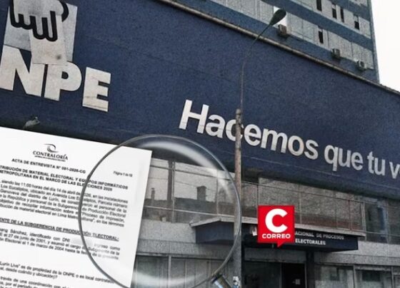Contraloría revela que la ONPE sabía del riesgo de atraso en distribución electoral antes de los comicios