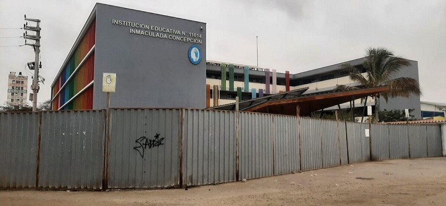 Chiclayo: GRL contrató a proveedor inhabilitado en obra de colegio Inmaculada Concepción