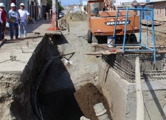Chimbote: Contraloría advierte riesgos en obra de drenaje pluvial que debió estar culminada el 28 de marzo de este año