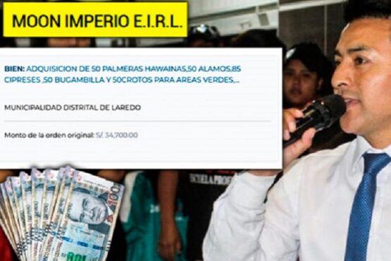 Empresa Moon Imperio solo contrató con gestión de Sergio Vílchez en municipio de Laredo