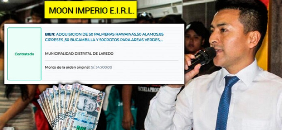 Empresa Moon Imperio solo contrató con gestión de Sergio Vílchez en municipio de Laredo