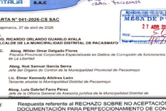 Ganador de Buena Pro No Firmó Contrato de Obra por Exigencia de Control Posterior