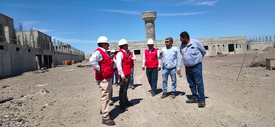 La obra está paralizada desde el año 2020: Contraloría supervisa estado del nuevo penal de Ica