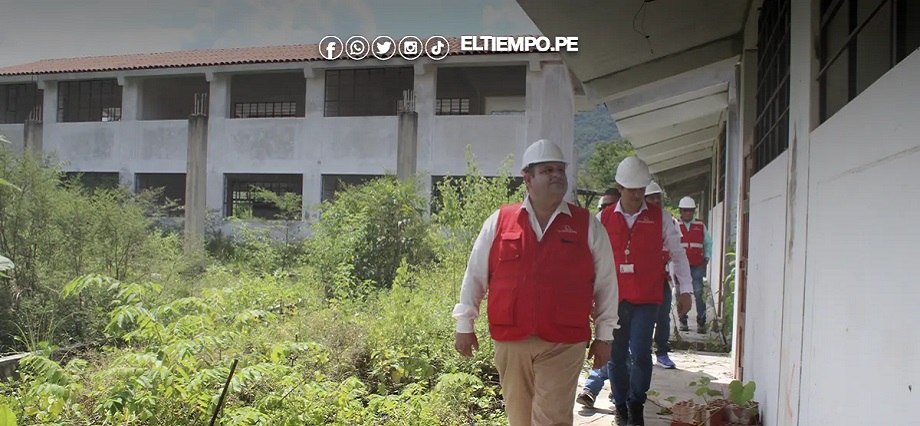 Obra paralizada afecta a más de 200 escolares en El Faique: Más de S/10 millones sin ejecutar