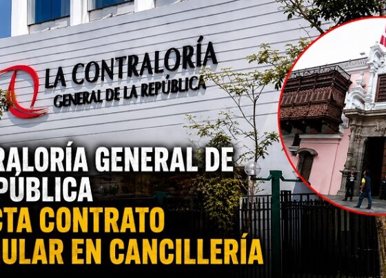 Contraloría General de la República detecta contrato irregular en Cancillería