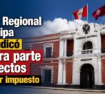 Gobierno Regional de Arequipa solo adjudicó la tercera parte de proyectos en obra por impuesto