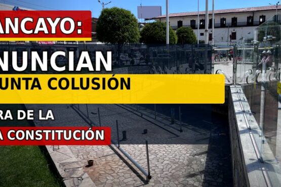 Huancayo: Denuncian presunta colusión en obra de la Plaza Constitución
