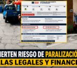 Tambo: advierten riesgo de paralización en obra vial por fallas legales y financieras