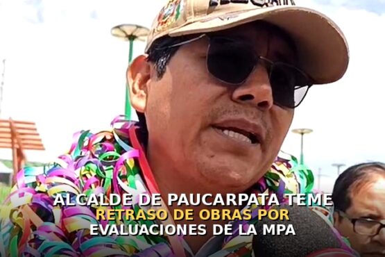 Alcalde de Paucarpata teme retraso de obras por evaluaciones de la MPA