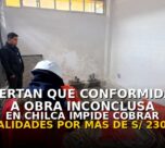 Alertan que conformidad a obra inconclusa del Centro de Salud de Chilca impide cobrar penalidades por más de S/ 230 mil