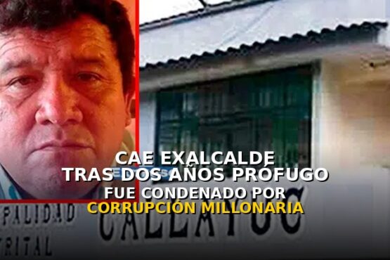 Cae exalcalde luego de dos años prófugo: fue condenado por corrupción millonaria