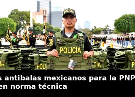 Chalecos antibalas mexicanos para la PNP incumplen norma técnica