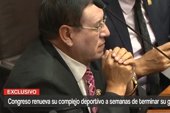 Congreso renueva su complejo deportivo a semanas de terminar su gestión