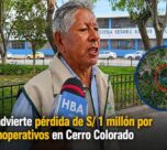Contraloría advierte pérdida de S/ 1 millón por aspersores inoperativos en Cerro Colorado