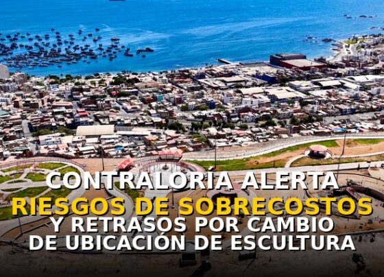 Contraloría alerta riesgos de más sobrecostos y retrasos por cambio de ubicación de gran escultura en Malecón Superior