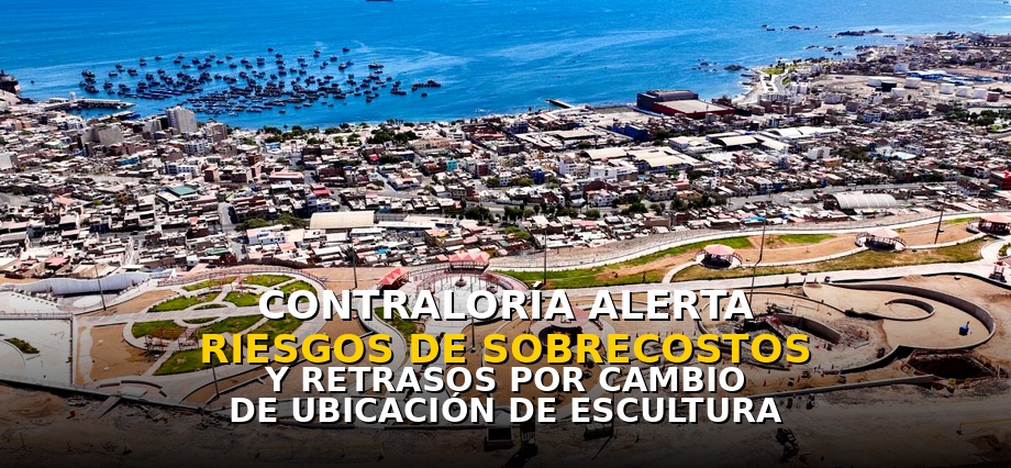 Contraloría alerta riesgos de más sobrecostos y retrasos por cambio de ubicación de gran escultura en Malecón Superior