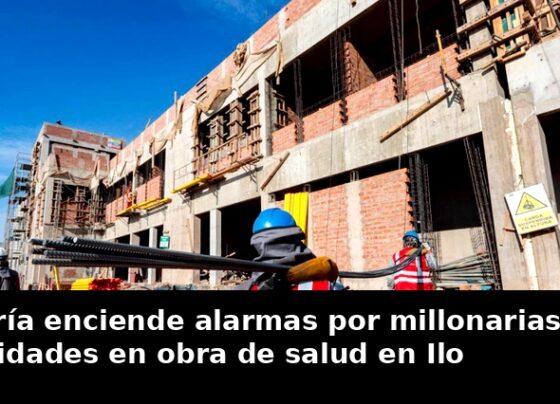 Contraloría enciende alarmas por millonarias irregularidades en obra de salud en Ilo