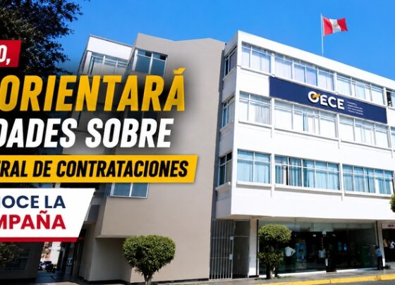 Desde junio, OECE orientará a entidades sobre la Ley General de Contrataciones. Conoce la campaña
