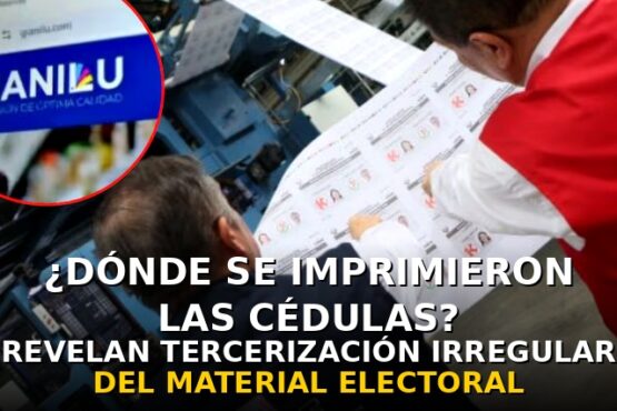 ¿Dónde se imprimieron las cédulas?: trabajadores revelan tercerización irregular del material electoral