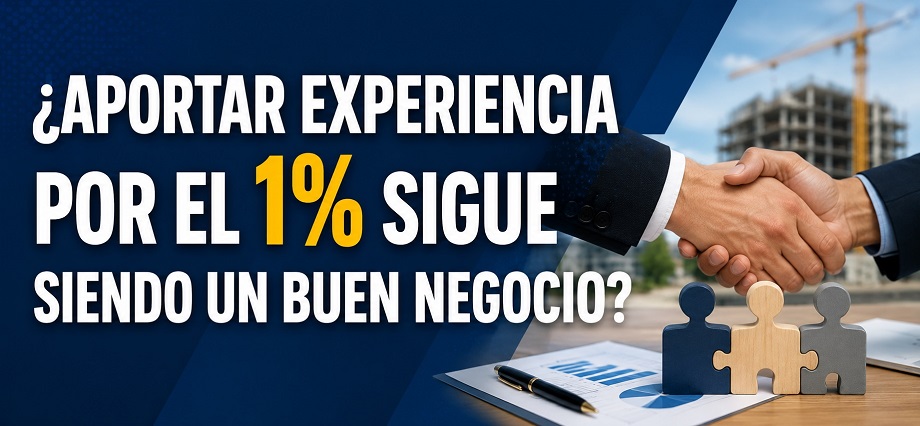 ¿Aportar experiencia por el 1% sigue siendo un buen negocio? El precedente tributario que abre un debate pendiente en los consorcios