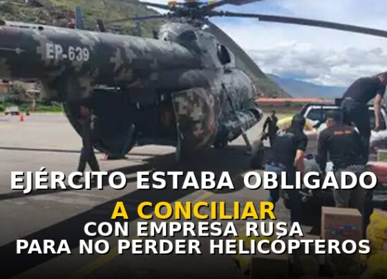 Ejército estaba obligado a “conciliar” con empresa rusa para no perder helicópteros