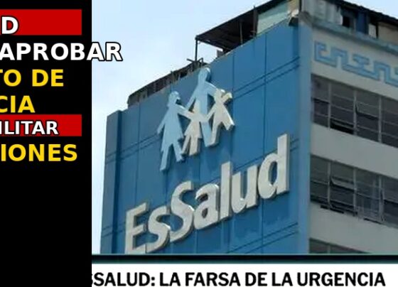 EsSalud, en complicidad con José María Balcázar, busca aprobar un decreto de urgencia que facilite licitaciones a favor de la institución