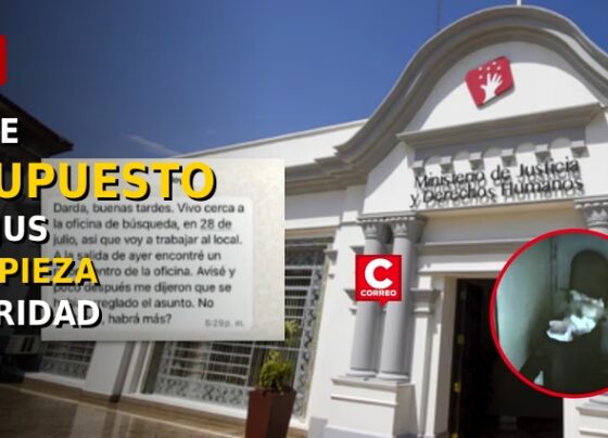 Falta de presupuesto en el Ministerio de Justicia dejó sin limpieza y seguridad a la entidad