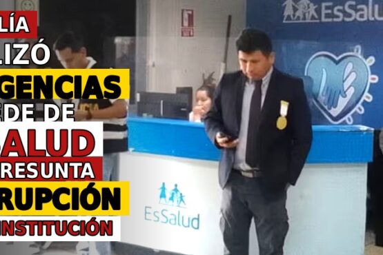 Fiscalía realizó diligencias en sede de EsSalud por presunta corrupción en la institución