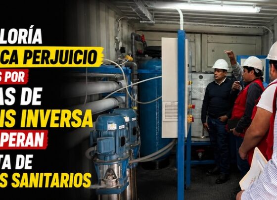 Ite: Contraloría identifica perjuicio tras pagos por plantas de ósmosis inversa que no operan por falta de permisos sanitarios