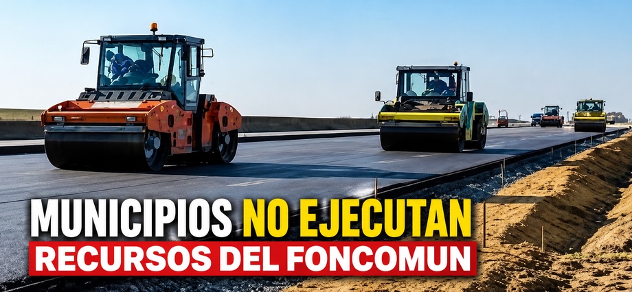 Municipios no ejecutan recursos del Foncomun