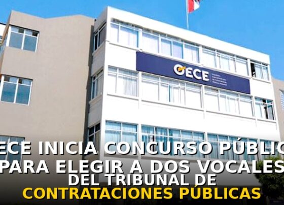 OECE inicia concurso público para elegir a dos vocales del Tribunal de Contrataciones Públicas
