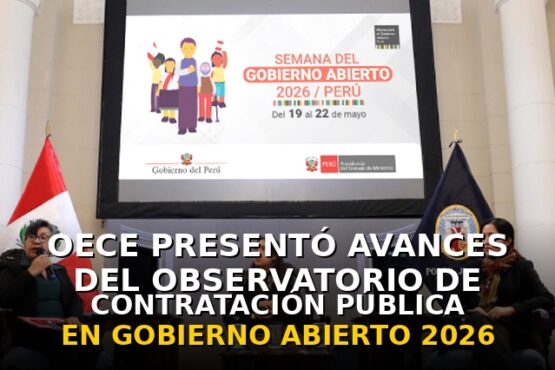 OECE presentó avances del Observatorio de Contratación Pública durante la Semana de Gobierno Abierto 2026