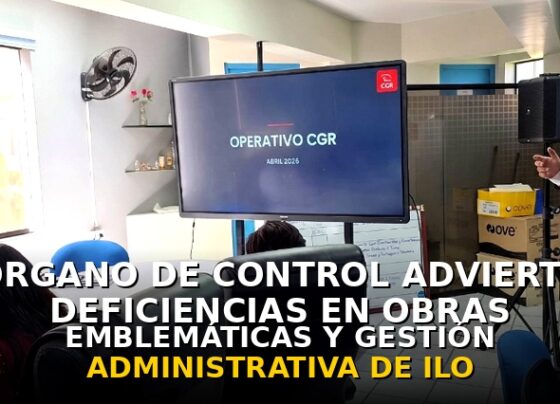 Órgano de Control advierte deficiencias en obras emblemáticas y gestión administrativa de la municipalidad de Ilo