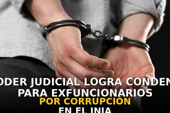 Poder Judicial logra condena para exfuncionarios por corrupción en el INIA