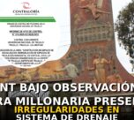 UNT bajo observación: obra millonaria presenta irregularidades en sistema de drenaje
