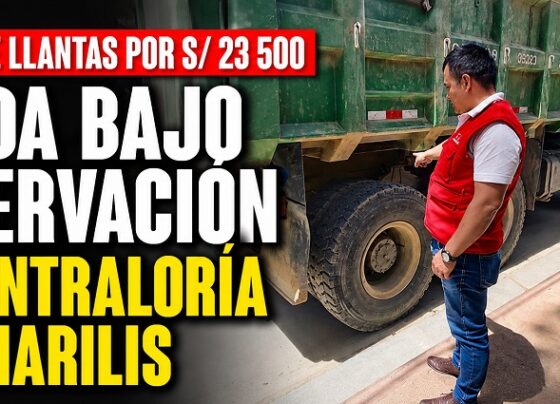 Compra de llantas por S/ 23 500 queda bajo observación de Contraloría en Amarilis