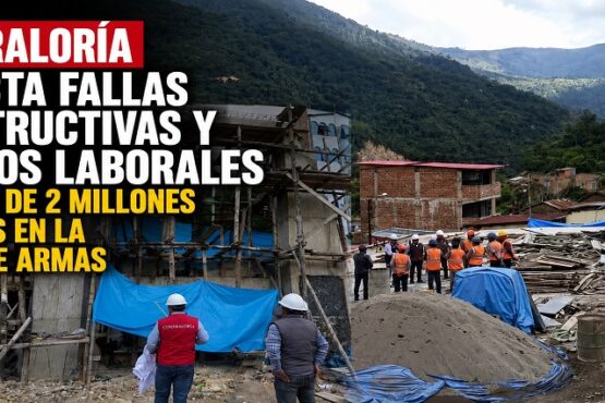 Contraloría detecta fallas constructivas y riesgos laborales en obra de 2 millones de soles en la Plaza de Armas