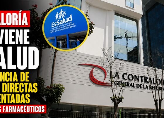 Contraloría interviene EsSalud por denuncia de compras directas y fragmentadas de productos farmacéuticos
